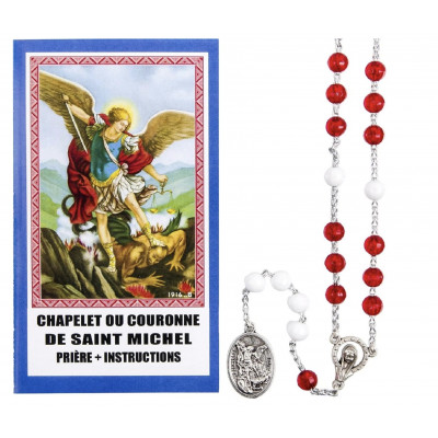 CHAPELET DÉVOTION BOIS ST MICHEL