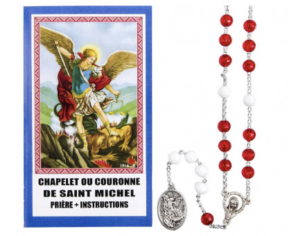 CHAPELET DÉVOTION BOIS ST MICHEL