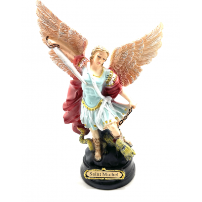 STATUE ST MICHEL 12 CM