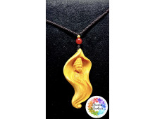 COLLIER BOIS KUAN YIN