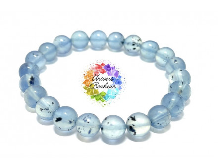 AIGUE MARINE INCLUSION TOURMALINE NOIRE - TAILLE M 16,5 CM