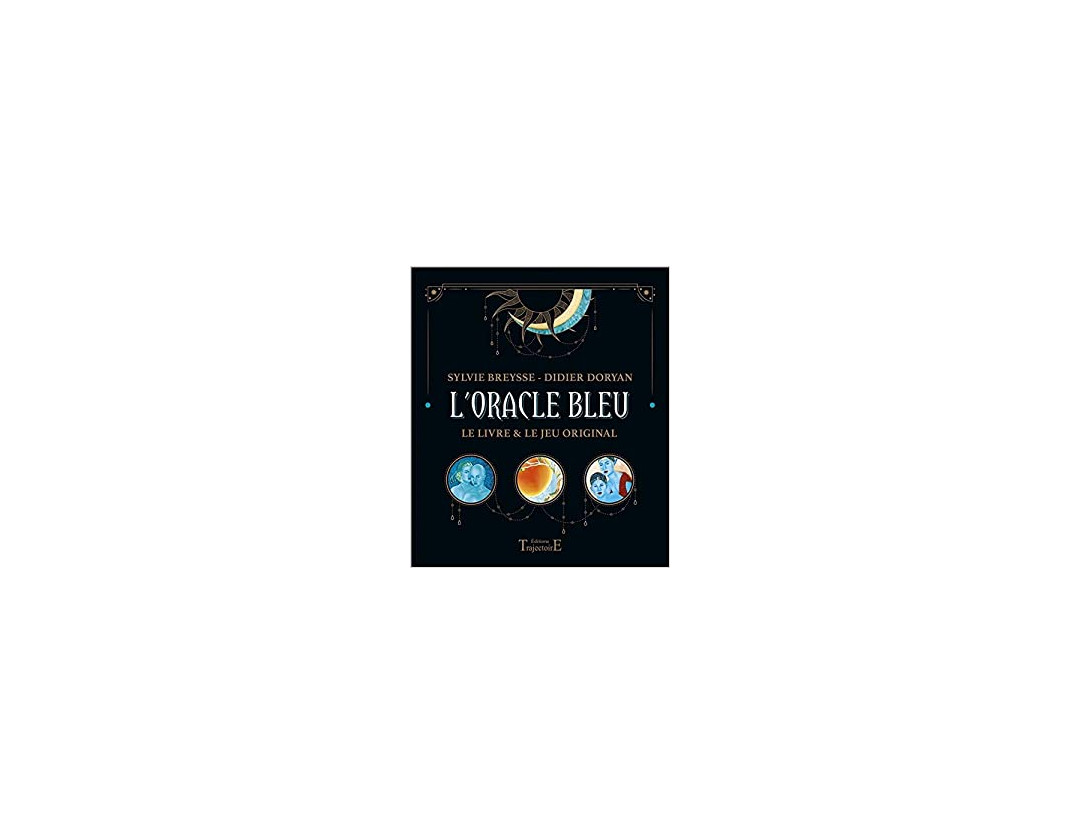 COFFRET ORACLE BLEU LIVRE GRAND FORMAT