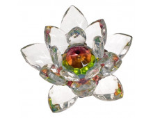 FLEUR DE LOTUS CRISTAL MOYEN 7 cm