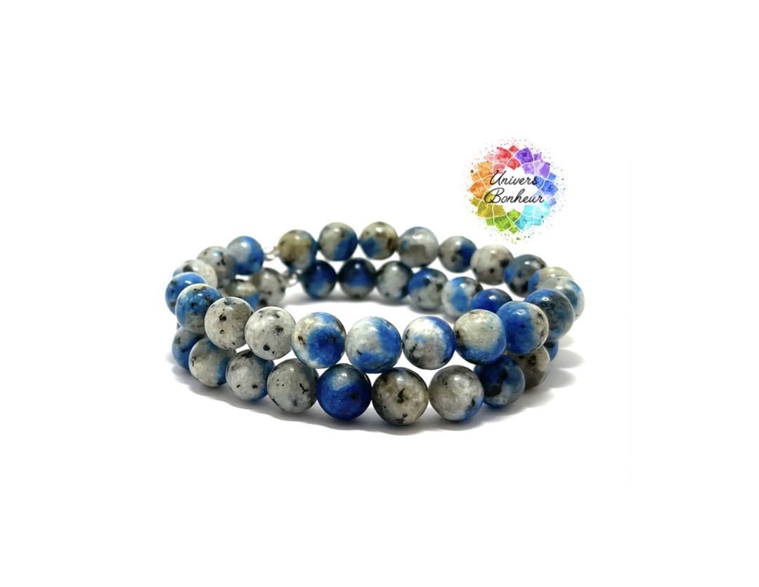 JASPE K2 8MM - BRACELET LITHOTHÉRAPIE