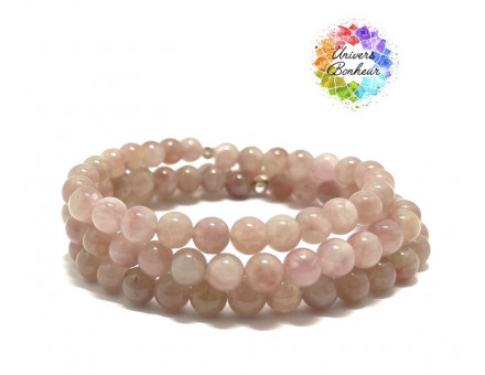 QUARTZ ROSE  MADAGASCAR GRADE A - 6MM