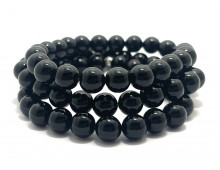 ONYX NOIRE 8MM - BRACELET LITHOTHÉRAPIE
