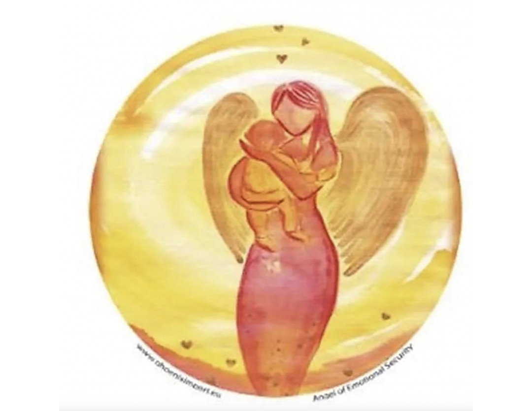 STICKER DE FENÊTRE ANGE