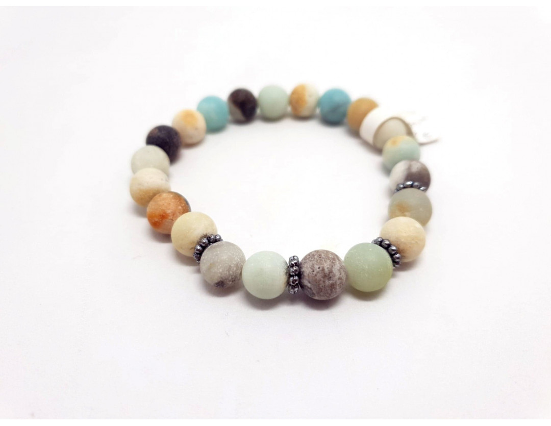 AMAZONITE MAT 8MM
