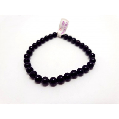 OBSIDIENNE 6 MM - BRACELET LITHOTHÉRAPIE