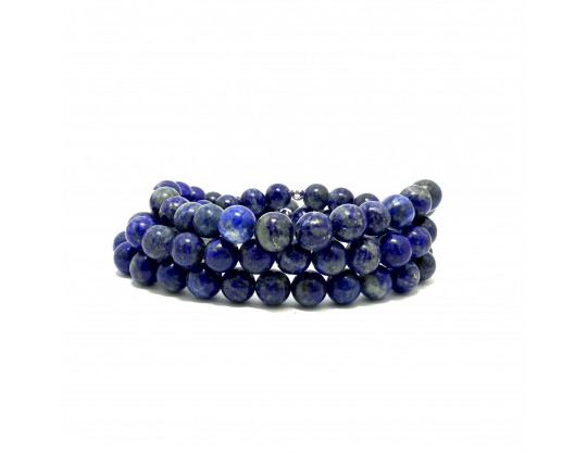 LAPIS LAZULI 8 MM - BRACELET LITHOTHÉRAPIE