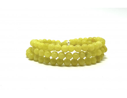 SERPENTINE 6 MM - BRACELET LITHOTHÉRAPIE