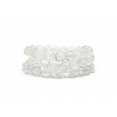 CRISTAL DE ROCHE 10 MM - BRACELET LITHOTHÉRAPIE