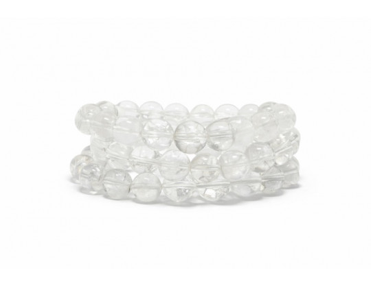 CRISTAL DE ROCHE 10 MM - BRACELET LITHOTHÉRAPIE