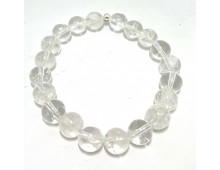 CRISTAL DE ROCHE 10 MM - BRACELET LITHOTHÉRAPIE