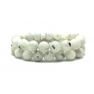 PÉRISTÉRITE 10 MM - BRACELET LITHOTHÉRAPIE