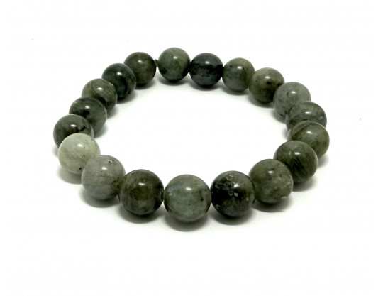 LABRADORITE 10 MM CLAIR - BRACELET LITHOTHÉRAPIE