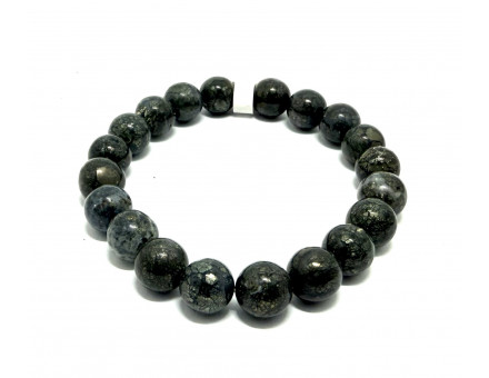 MARCASSITE 10 MM - BRACELET LITHOTHÉRAPIE