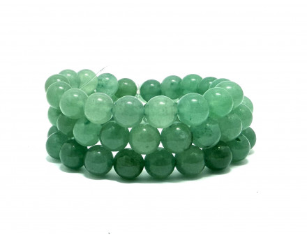 AVENTURINE 10 MM - BRACELET LITHOTHÉRAPIE