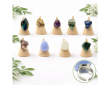 BAGUE RÉGLABLE ARGENT 925 -