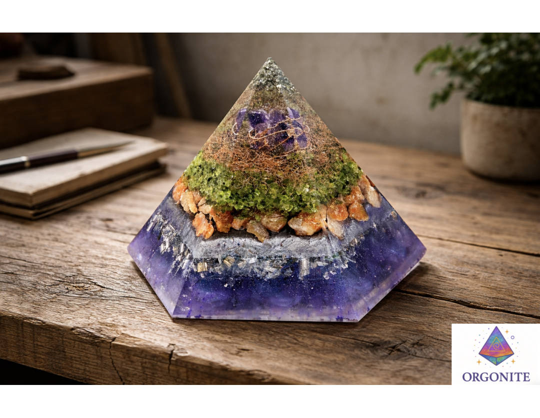 ORGONITE 6 FACES 13 X 10 CM