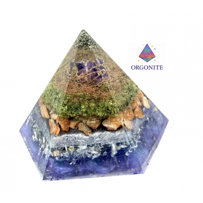 ORGONITE 6 FACES 13 X 10 CM