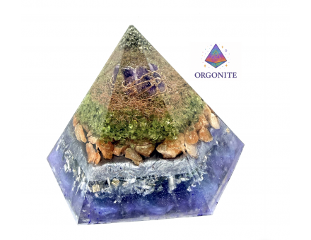 ORGONITE 6 FACES 13 X 10 CM