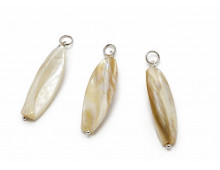 NACRE PENDENTIF ARGENT 925