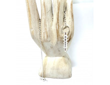 PENDULE  ISIS MINI ARGENTÉ