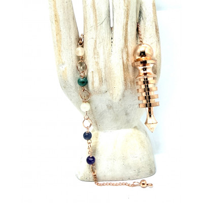 PENDULE ISIS & PIERRES