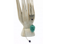 PENDULE POINTE FACETTE LOTUS