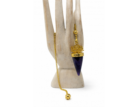 PENDULE DORÉ LOTUS OM