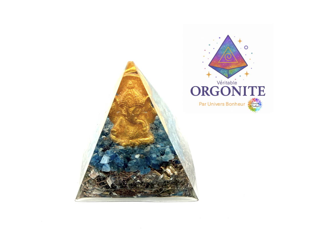 ORGONITE PYRAMYDE 5,8 X 5,8 CM
