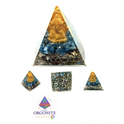 ORGONITE PYRAMYDE 5,8 X 5,8 CM