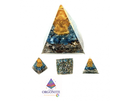 ORGONITE PYRAMYDE 5,8 X 5,8 CM