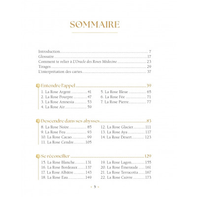 ORACLE DES ROSES MÉDECINE