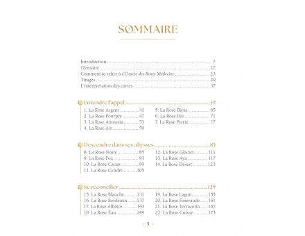 ORACLE DES ROSES MÉDECINE