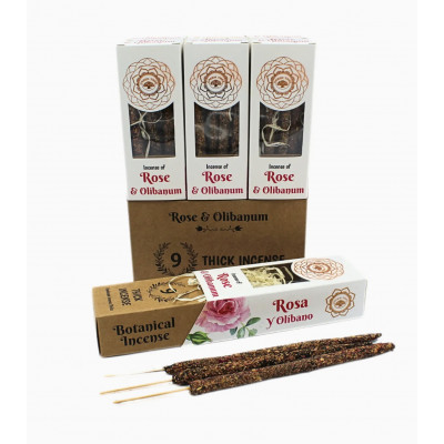 ENCENS BOTANIQUE - ROSE & OLIBAN