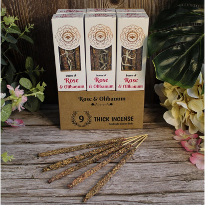 ENCENS BOTANIQUE - ROSE & OLIBAN