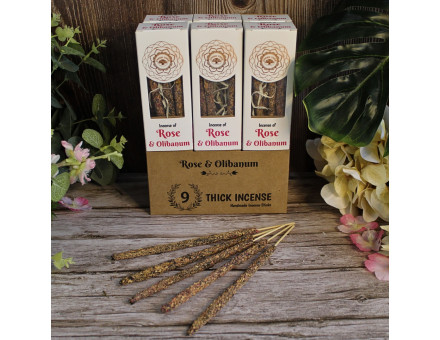 ENCENS BOTANIQUE - ROSE & OLIBAN