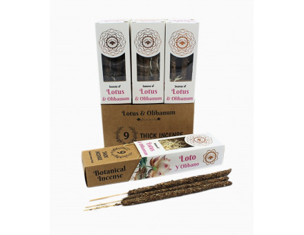 ENCENS BOTANIQUE - LOTUS & OLIBAN