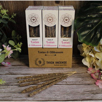 ENCENS BOTANIQUE - LOTUS & OLIBAN