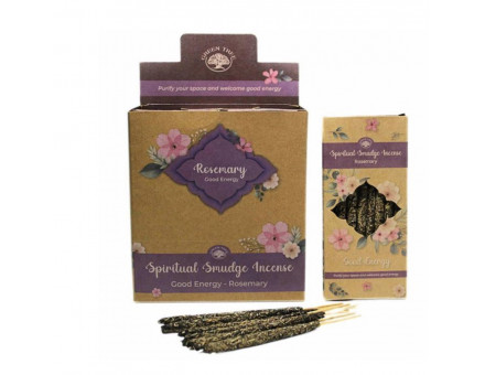 ENCENS BÂTON SPIRITUEL - ROMARIN - ÉNERGIE POSITIVE