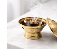 BRULE CHARBON LAITON 10 X 8 CM