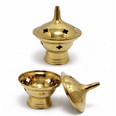 BRULE CHARBON LAITON 10 X 8 CM