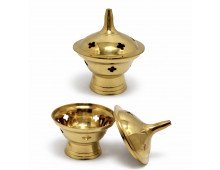 BRULE CHARBON LAITON 10 X 8 CM