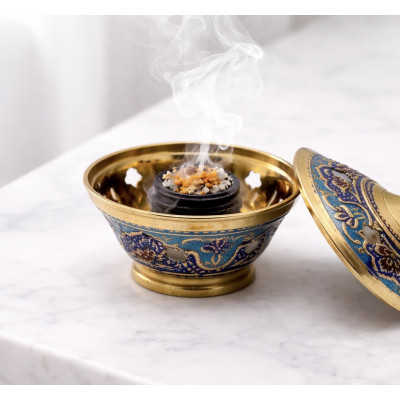 BRULE ENCENS A CHARBON LAITON