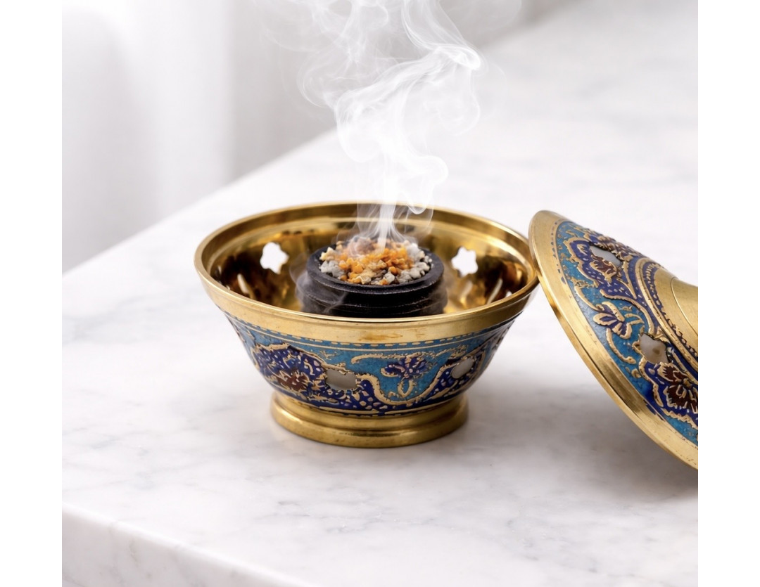 BRULE ENCENS A CHARBON LAITON