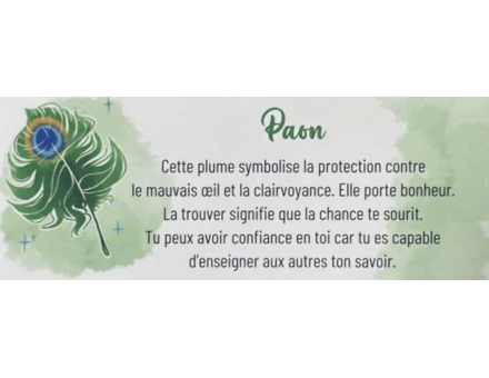 LE PETIT ORACLE DES PLUMES