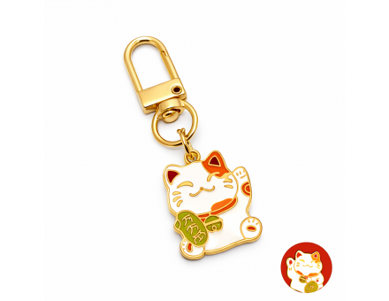 PORTE CLÉ MANEKI NEKO