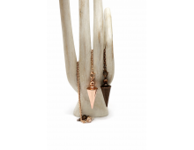 PENDULE POINTE LAITON COULEUR CUIVRÉ